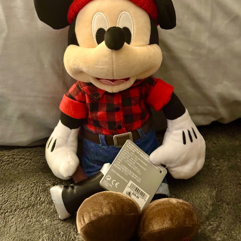 Canadian Lumberjack Mickey Mouse